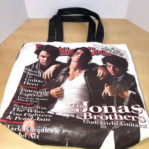 Jonas Brothers Rolling Stone 2008 Cover Tote Bag